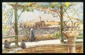 Israel Stamps Postcard Tucks The Hold Land Very Early