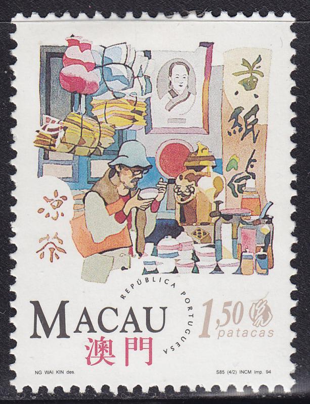 Macao 736 Traditional Chinese shops 1994