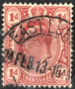 TRANSVAAL #282 - USED - 1905 - TRANS009