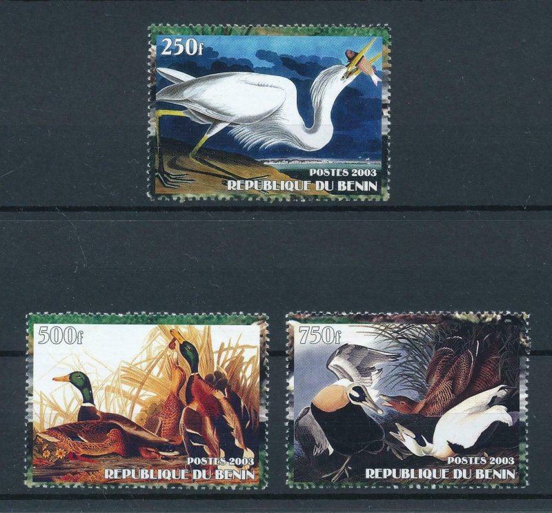 [105350] Benin private issue 2003 Birds vögel oiseaux ducks  MNH