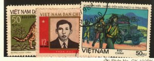Vietnam DR #689, 763, 1389 used