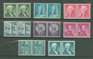 United States #1054-59A Mint (NH) Single (Complete Set)