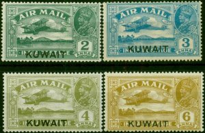 Kuwait 1933 Air Set of 4 SG31-34 V.F MNH