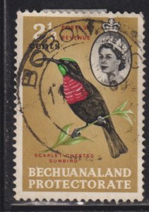 Bechuanaland Protectorate 182 Scarlet Chested Sunblrd 1961