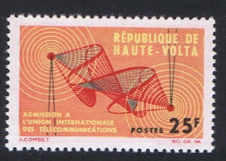 Upper Volta Admission to ITU 1v 1964 MNH SG#139