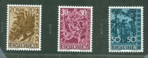 Liechtenstein #353-355 Mint (NH) Single (Complete Set)