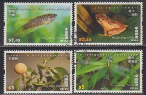 Hong Kong 2010 Biodiversity Stamps Set of 4 Fine Used