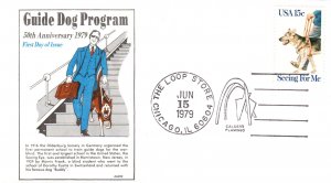 #1787 Seeing Eye Dog Gamm FDC