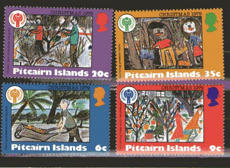 Pitcairn 188-191 MNH