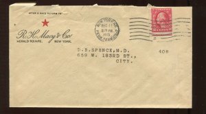 409 Schermack Used on R. H. Macy & Co.  Cover MG315