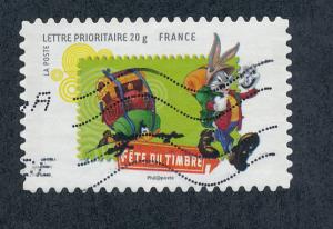 France 2009 Scott 3610 used - Daffy Duck, Bugs Bunny