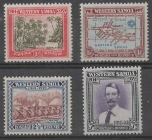 Samoa - Scott # 181-84 VF MNH