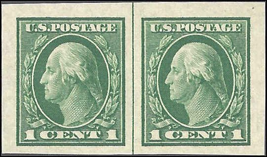 408 Mint,OG,NH... Line Pair... SCV $4.20