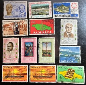 Jamaica Scott# 244...556A F/VF Used/Unused Lot of 50 Cat $18.95