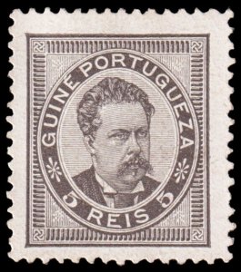 Portuguese Guinea Scott 22 (1886) M H NGAI F, CV $9.75 C