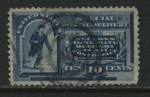 USA 1885 10 cents Special Delivery used