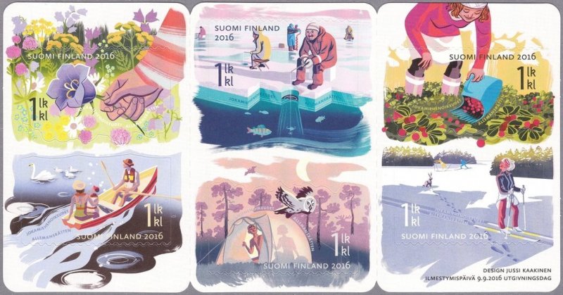 Finland 2016 #1521 MNH. Culture, booklet