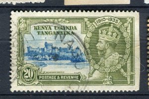 BRITISH KUT; 1935 early GV Jubilee issue fine used 20c. value