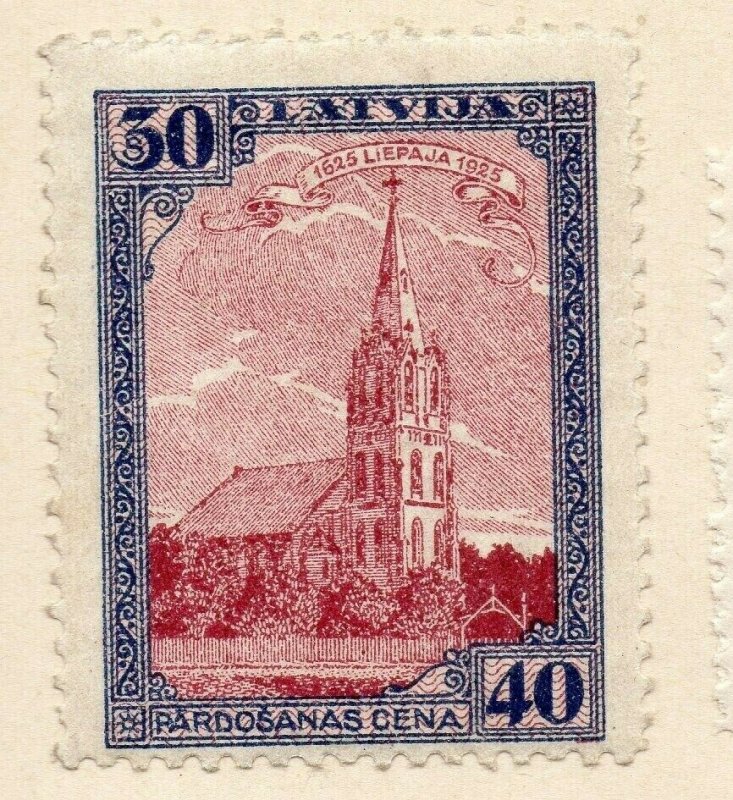 Latvia 1930-31 Early Issue Fine Mint Hinged 30s. NW-06276