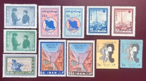 1962/63 ( Last 6 sets of stamps from 1341 )MNH n