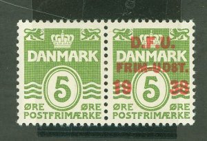 Denmark #263 Unused Single