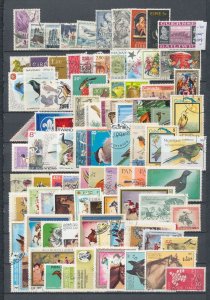 Switzerland Birds Spain Sweden Old/Modern Used Collection(Apx 1000 Items) ZK2079