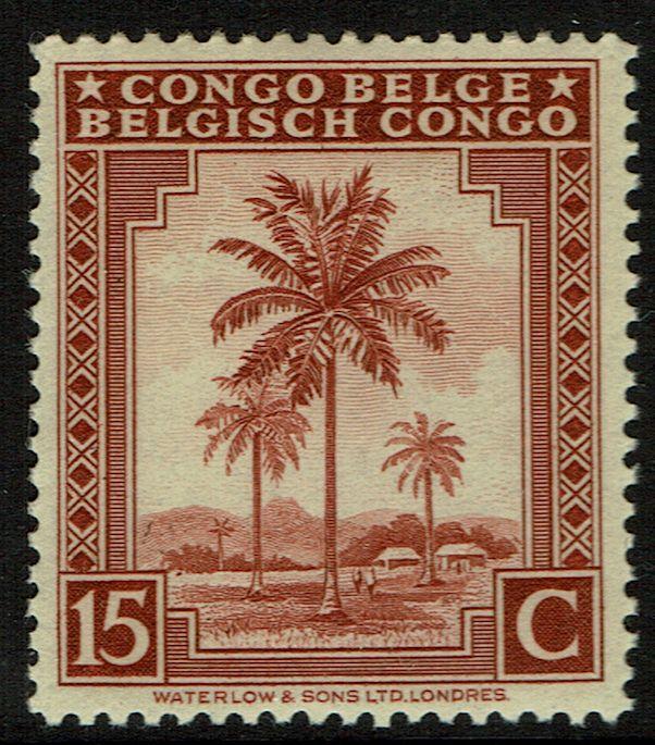 Belgian Congo 189  MNH - Oil Palms (1942)