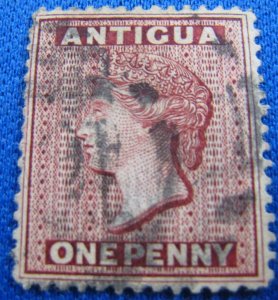 ANTIGUA 1872 - SCOTT # 5  USED   (a1)