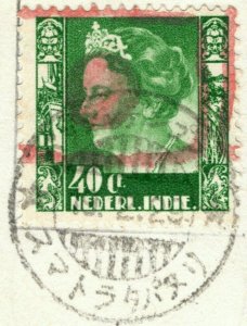 NED INDIE WW2 JAPAN DAI NIPPON TAPANOELI Padang Sidemepoean Postmark LGREEN10