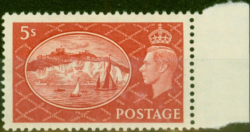 GB 1951 5s Red SG510 Fine LMM 