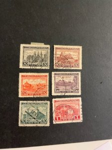 Czechoslovakia sc 142-147 u