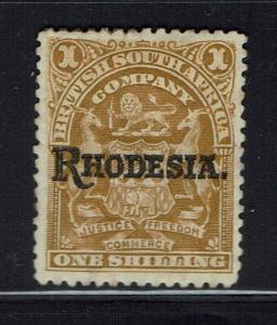 Rhodesia SG# 107 - Mint Hinged (Small Dry Gum Spots) - Used - 060516