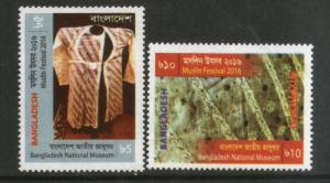 Bangladesh 2016 National Museum Muslin Festival Sherwani Costume MNH # 3274