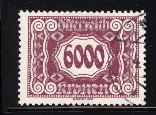 Austria 1923  Scott #J131 used