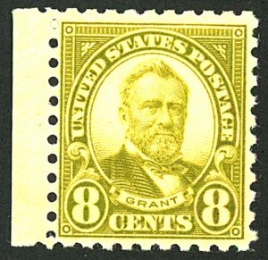 U.S. #589 MINT OG LH