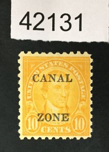 US STAMPS CANAL ZONE # 99 MINT OG H $18 LOT #42131