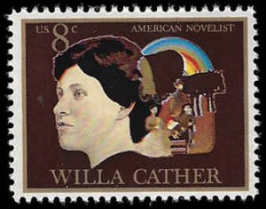 U.S. #1487 MNH; 8c Willa Cather (1973) (2)