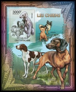 C A R - 2012 - Dogs - Perf Souv Sheet - Mint Never Hinged
