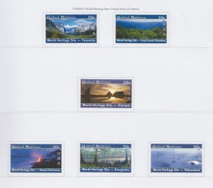 UN UNITED NATIONS NY UN New York 2003 US Heritage MNH** Full Set 17694-