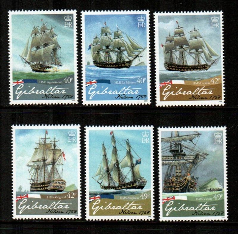 Gibraltar #1128-1133  MNH  Scott $17.50