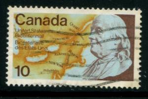 691 Canada 10c American Bicentennial, used