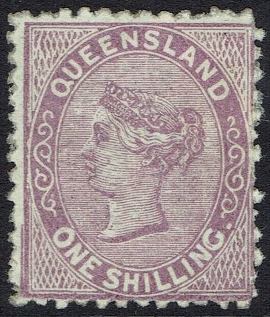 QUEENSLAND 1879 QV 1/-  