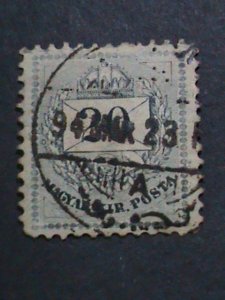 ​HUNGARY- 1888 OVER134 YEARS OLD-VERY OLD USED STAMPS-VF WE SHIP TO WORLD WIDE