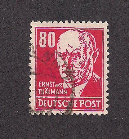 GERMANY - DDR SC# 135 F-VF U 1953