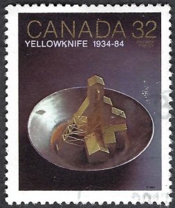 Canada #1009 32¢ Yellowknife (1984). Used.