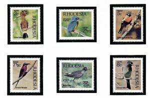 Rhodesia 304-09 MNH 1971 Birds