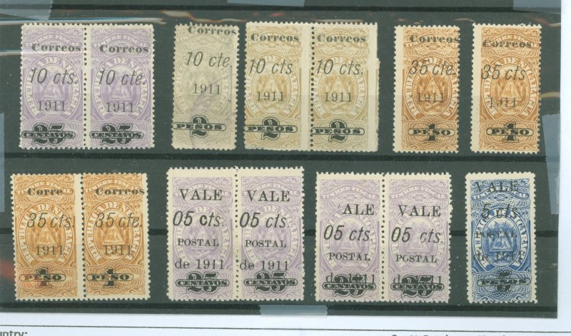 Nicaragua #269/275v