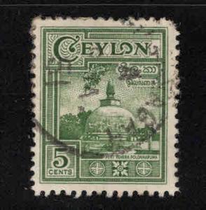 Ceylon Scott 308 Used stamp