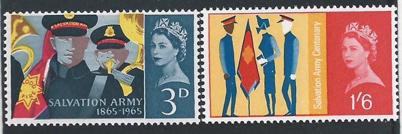 Great Britain, 424-25, MNH