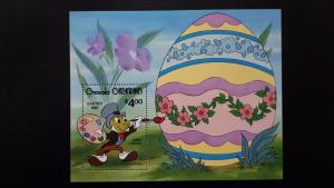 Disney - Grenada Grenadines 1981 - Easter. ** MNH Block